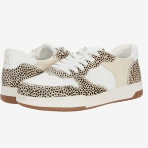 Madewell Court Sneakers in Spotted Calf Hair Size 6